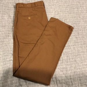 Epaulet men’s cotton pants